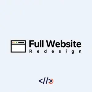 Full Website Redesign